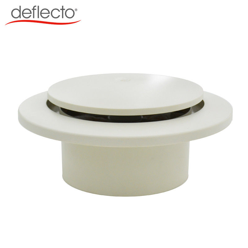 Deflecto Plastic Air Vents 4'' Adjustable Push Type Ceiling Register Air Deflector